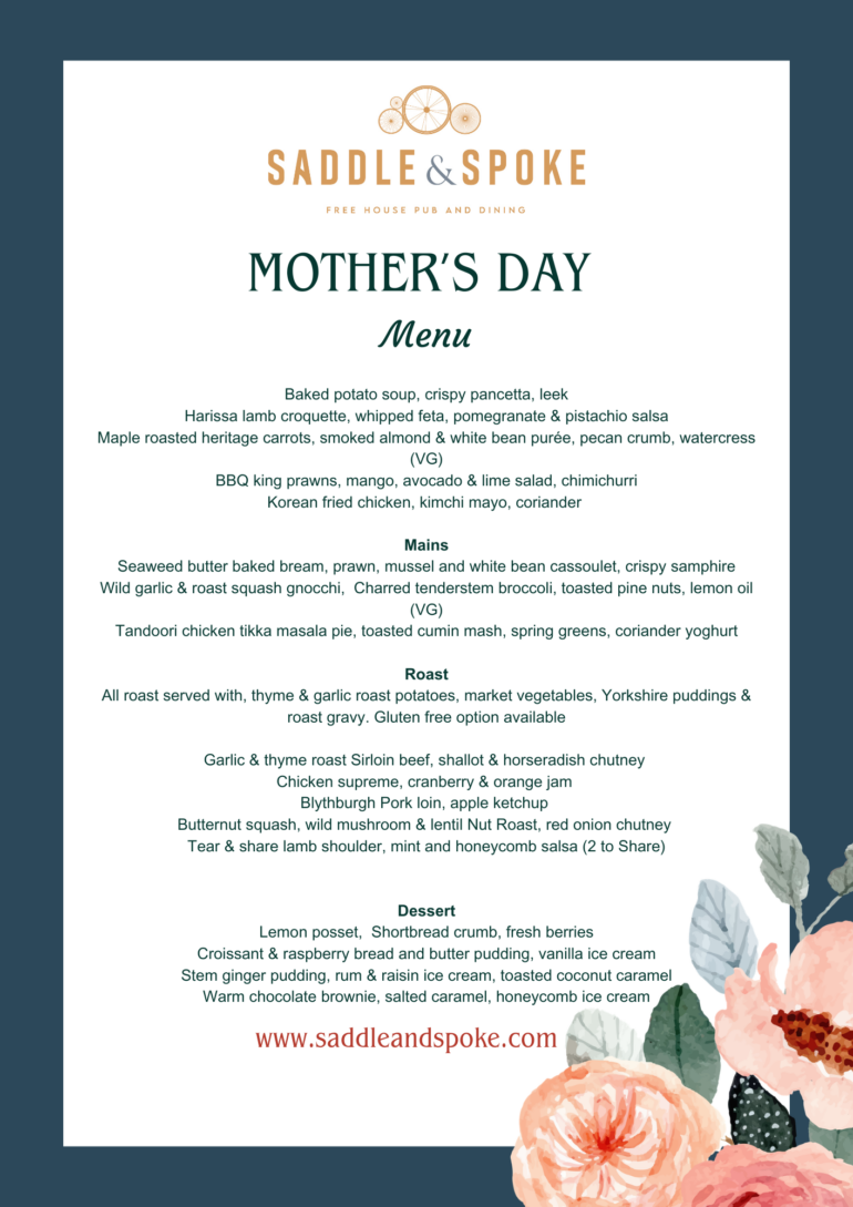 Mother's Day at Saddle & Spoke